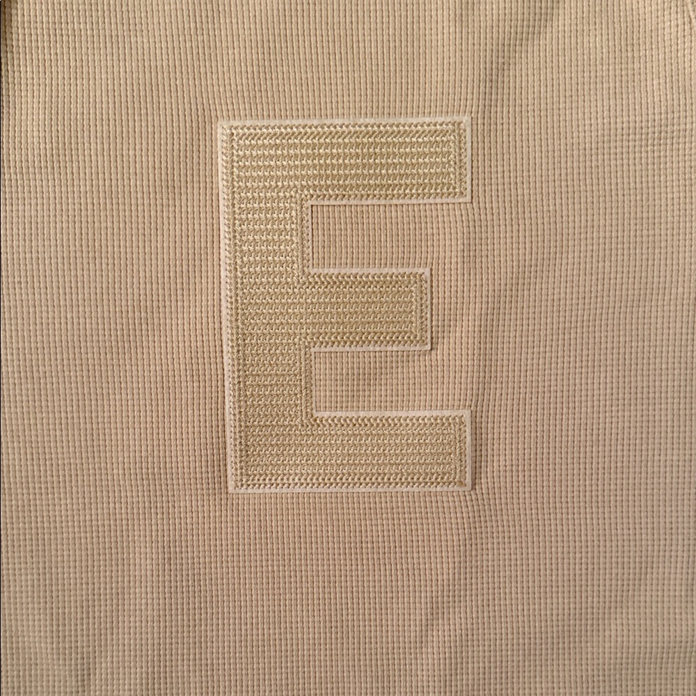 Essentials Cream Ribbed Tank Top - Picture 5 of 7